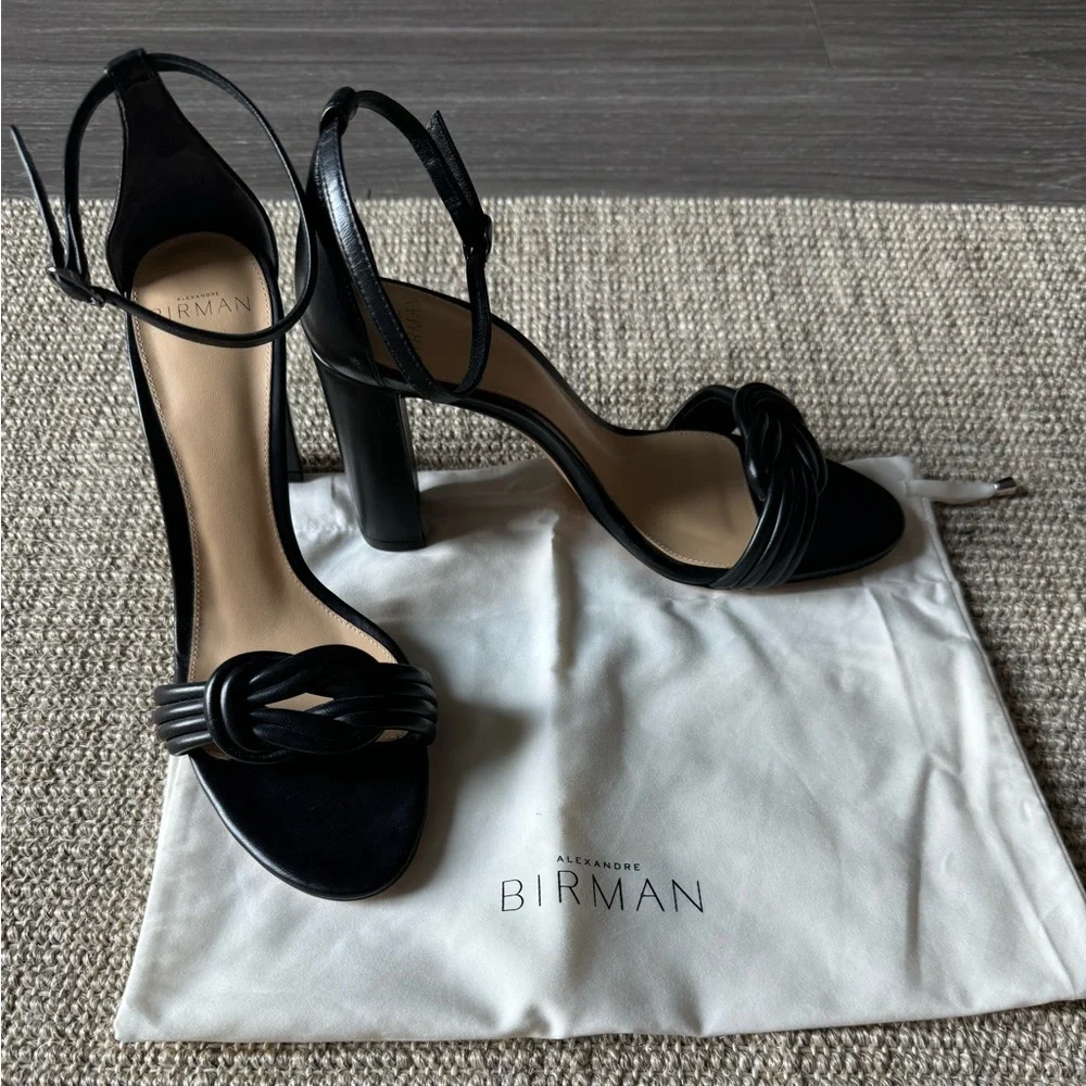 Alexandre Birman Vicky 90 Black - Picture 4 of 6